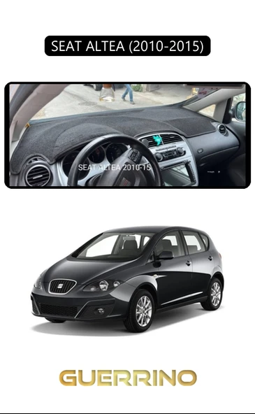 SEAT ALTEA (2010-2015)TORPİDO KORUMA KILIFI SİYAH KENAR ürün görseli 1