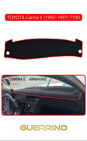 TOYOTA Carina E (1992-1997) T190 AIRBAGLITORPİDO KORUMA KILIFI KIRMIZI KENAR ürün görseli 1