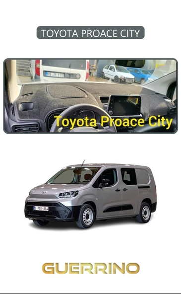 TOYOTA PROACE CITYTORPİDO KORUMA KILIFI GRİ KENAR ürün görseli 1