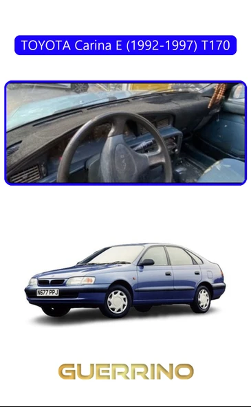 TOYOTA Carina E (1992-1997) T170TORPİDO KORUMA KILIFI MAVİ KENAR ürün görseli 1