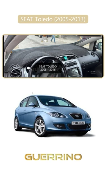 SEAT Toledo (2005-2013)TORPİDO KORUMA KILIFI BEJ KENAR ürün görseli 1