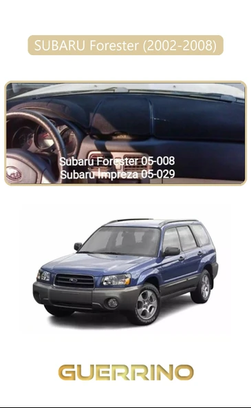 SUBARU Forester (2002-2008)TORPİDO KORUMA KILIFI BEJ KENAR ürün görseli 1
