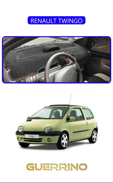 RENAULT TWINGOTORPİDO KORUMA KILIFI MAVİ KENAR ürün görseli 1