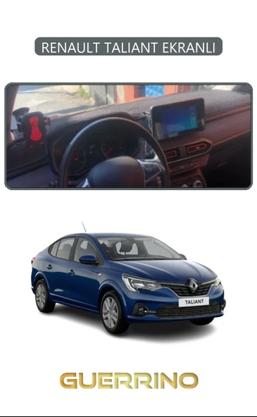 RENAULT TALIANT EKRANLITORPİDO KORUMA KILIFI GRİ KENAR ürün görseli 1