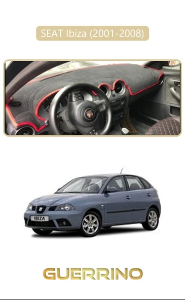 SEAT Ibiza (2001-2008)TORPİDO KORUMA KILIFI BEJ KENAR ürün görseli 1
