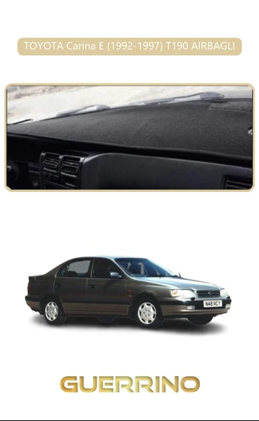 TOYOTA Carina E (1992-1997) T190TORPİDO KORUMA KILIFI BEJ KENAR ürün görseli 1