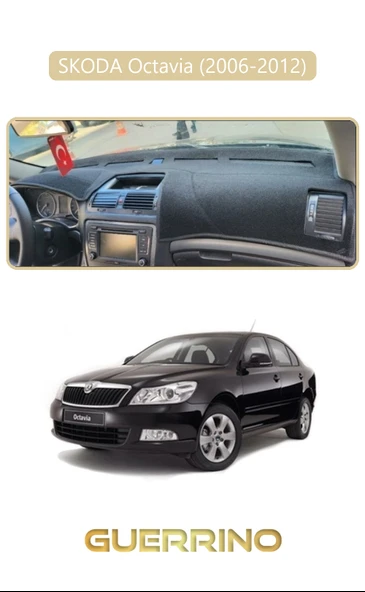SKODA Octavia (2009-2012)TORPİDO KORUMA KILIFI BEJ KENAR ürün görseli 1