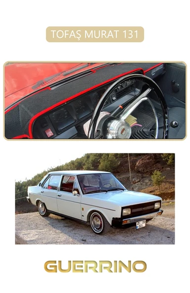TOFAŞ MURAT 131TORPİDO KORUMA KILIFI BEJ KENAR ürün görseli 1