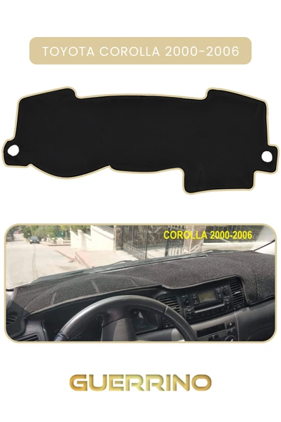 TOYOTA Corolla (2000-2006)TORPİDO KORUMA KILIFI BEJ KENAR ürün görseli 1