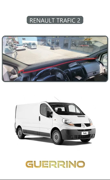 RENAULT TRAFIC 2TORPİDO KORUMA KILIFI GRİ KENAR ürün görseli 1