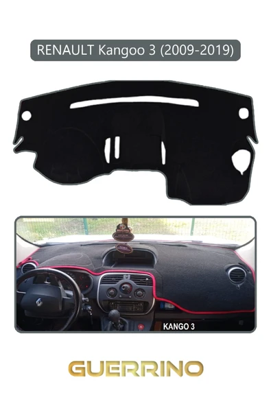 RENAULT Kangoo 3 (2007–now)TORPİDO KORUMA KILIFI GRİ KENAR ürün görseli 1