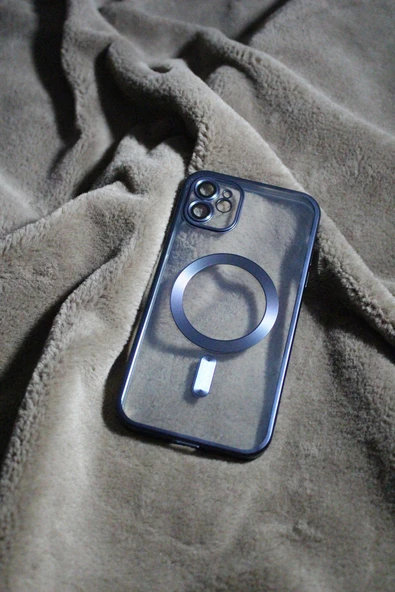 İphone 11 Uyumlu Magsafeli Kamera Koruyuculu Silikon Kılıf ürün görseli 1