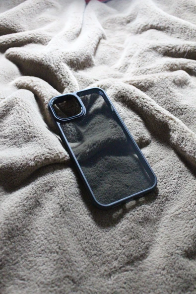 İphone 14 Uyumlu Arkası Camlı Kılıf ürün görseli 1