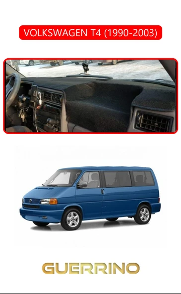 VOLKSWAGEN T4 (1990-2003)TORPİDO KORUMA KILIFI KIRMIZI KENAR ürün görseli 1