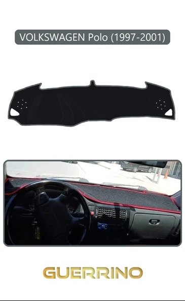 VOLKSWAGEN Polo (1997-2001)TORPİDO KORUMA KILIFI GRİ KENAR ürün görseli 1