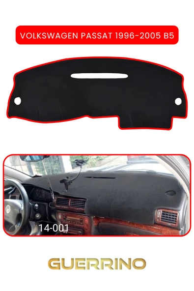 VOLKSWAGEN Passat (1996-2005) - (B5; )TORPİDO KORUMA KILIFI KIRMIZI KENAR ürün görseli 1