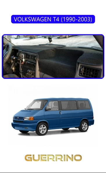 VOLKSWAGEN T4 (1990-2003)TORPİDO KORUMA KILIFI MAVİ KENAR ürün görseli 1