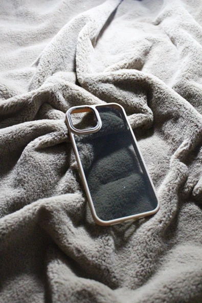 İphone 14 Uyumlu Arkası Camlı Kılıf ürün görseli 1