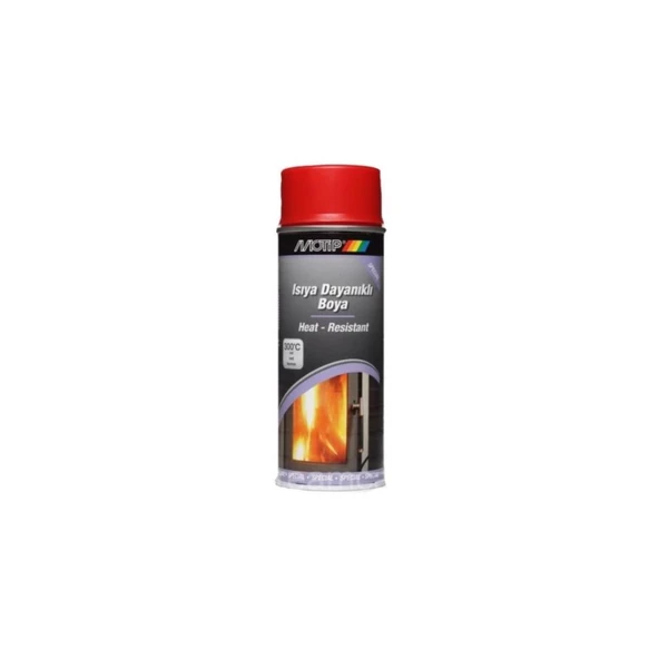 Motip Isıya Dayanıklı Sprey Boya Kırmızı 400 ml ürün görseli 1