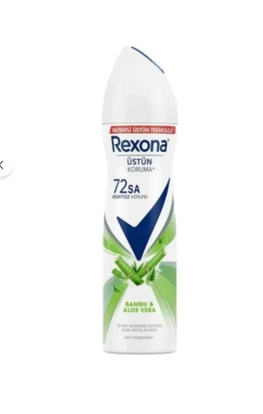 Rexona Deodorant Bambu & Aloe Vera 72 Saat Kesintisiz Üstün Koruma 150 ml ürün görseli 1