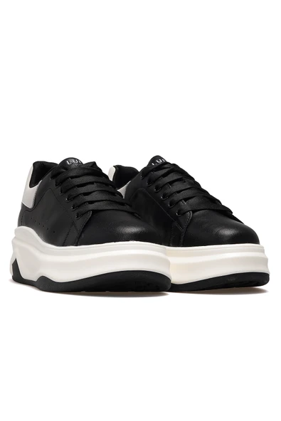 Lufian April Siyah Sneaker - Resim 3