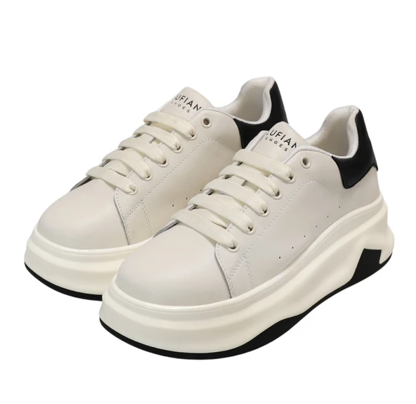Lufian April Ekru Sneaker - Resim 2