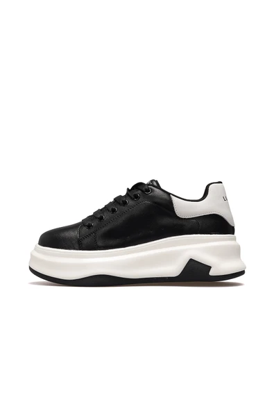 Lufian April Siyah Sneaker - Resim 2