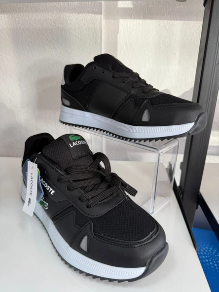 Lacoste Siyah Erkek Ayakkabı - Resim 2