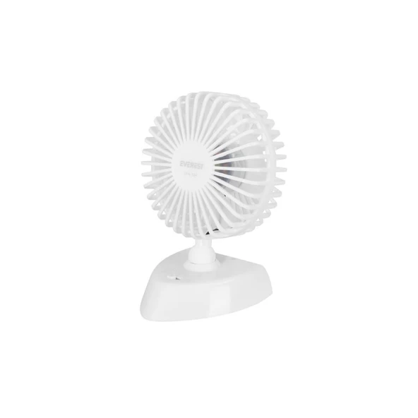 Everest EFN-504 Beyaz Taşınabilir Masaüstü USB Fan ürün görseli 1