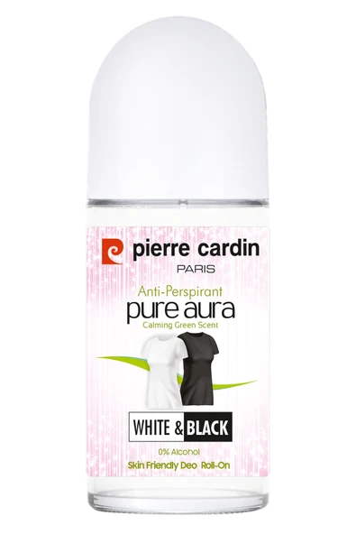 Pierre Cardin Roll-on Kadın Deodorant Ter Kokusu Önleyici Leke Bırakmayan 48 Saat Anti-perspirant Koruma – Pure Aura Saf Aura 50 ml ürün görseli 1