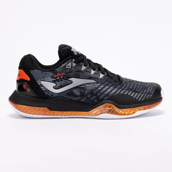 Joma Point TPOIW2501AC Erkek Toprak Ve Sert Kort Tenis Ayakkabısı Siyah ürün görseli 1
