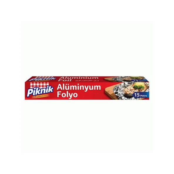 Piknik Alüminyum Folyo 15 m ürün görseli 1