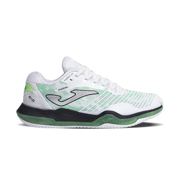 Joma TPOIW2502AC Point Erkek Toprak & Sert Kort Tenis Ayakkabısı - Beyaz ürün görseli 1