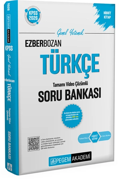 Pegem Türkçe Ezberbozan Soru Bankası 2026 KPSS ürün görseli 1