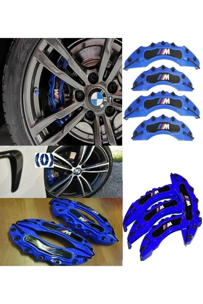 Bmw E92 M Mavi 4-lü Kaliper Kapagı ürün görseli 1
