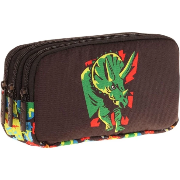 Kaukko Kıds 3 Bölmeli Kalem Çantası (leather Spaceshıp)krn-L8263 ürün görseli 1