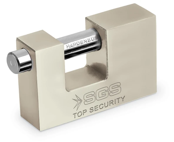 SGS 1367 Cam Kapı Kilidi Kayar Milli Saten Kaplama 90 mm ürün görseli 1