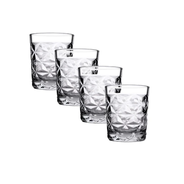 Paşabahçe Estrella 520514 360 cc 4'lü Viski Bardağı ürün görseli 1