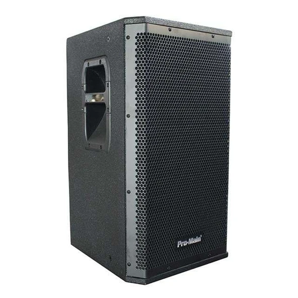 Pro-Main MS-1012GA 500 Watt 30 Cm Aktif Ahşap Kabin Hoparlör ürün görseli 1