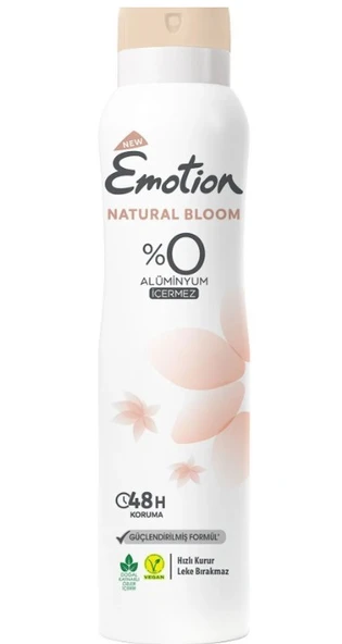 Emotion Deodorant Natural Bloom 150 ml ürün görseli 1