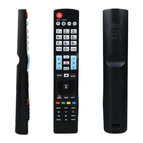 Hey LG Küçük Kalıp AKB74455403 Smart MY Apps Tuşlu Lcd Led TV Kumanda ürün görseli 1