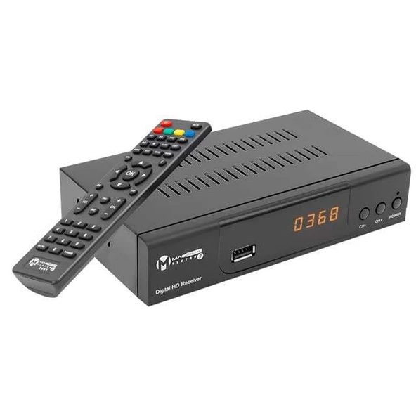 Magbox Pluton S Full HD TKGS'li HDMI-Scart Girişli Kasalı Uydu Alıcısı ürün görseli 1