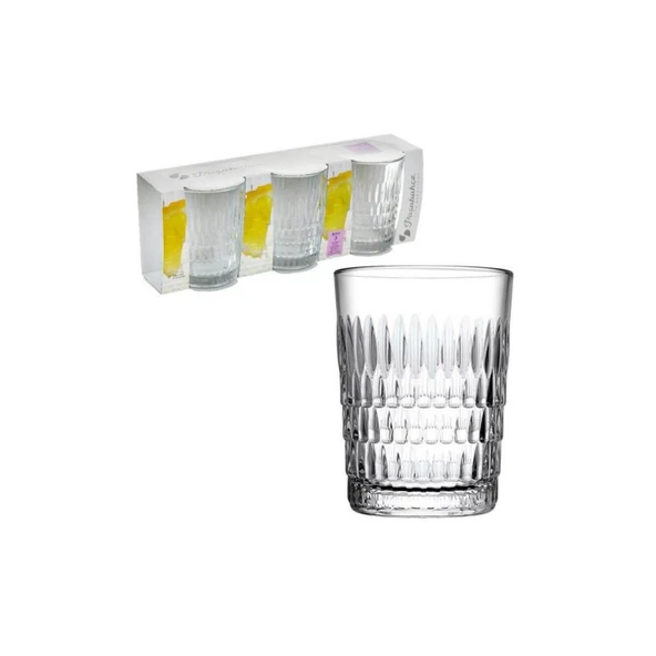 Paşabahçe Rain 520302 250 cc 3'lü Su Bardağı ürün görseli 1