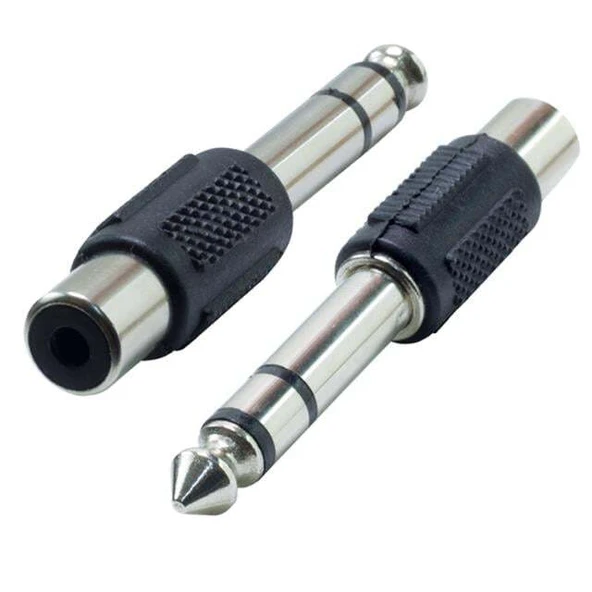 6,3 Mm Stereo Erkek - 1 Tos Dişi Jack ürün görseli 1