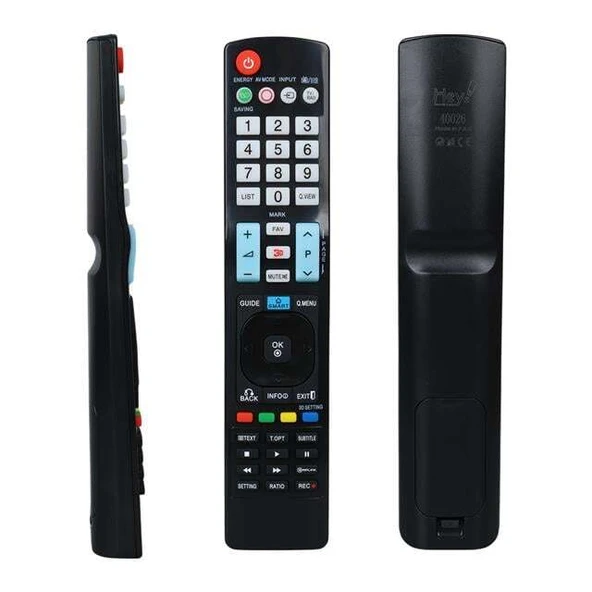 Hey RM-L930+1 LG Smart Lcd Led TV Yazısız Kumanda (RC0930-082019002) ürün görseli 1