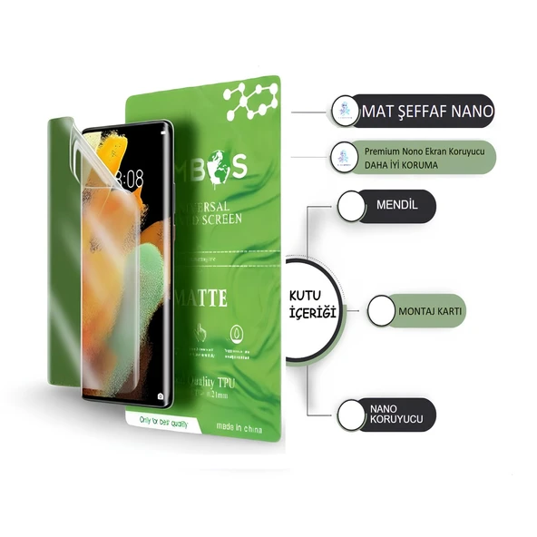 Casper Via G3 NANO Ekran Koruyucu ULTRA İnce Esnek MAT ŞEFFAF - Umbos ürün görseli 1
