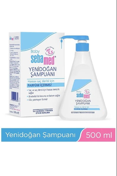Sebamed Bebek Yenidoğan Şampuanı 500 Ml ürün görseli 1