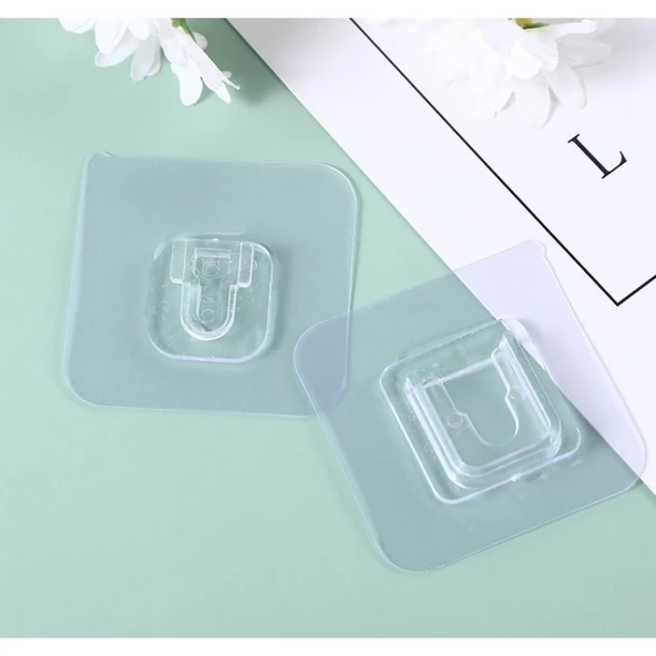 Geçmeli Klips Eşya Sabitleme Askısı 5 Set - Resim 2
