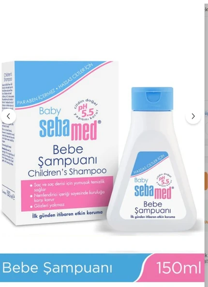 Sebamed Baby Şampuan 150 ml ürün görseli 1