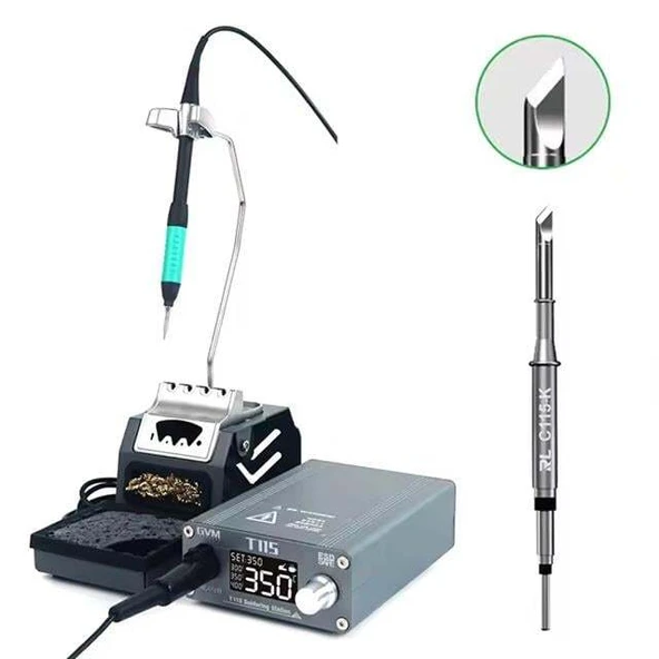 PowerMaster GVM-T115 45 Watt SMD Havya İstasyonu 120-450 Derece ürün görseli 1